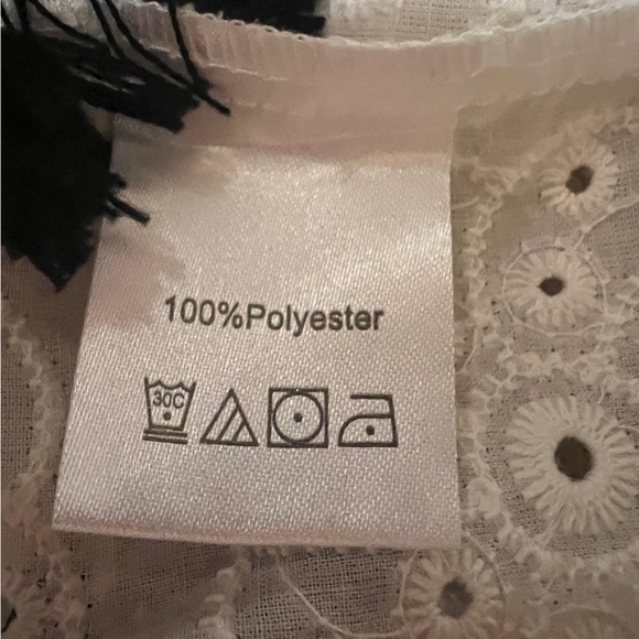 Zara black and white kimono - Picture 4 of 8